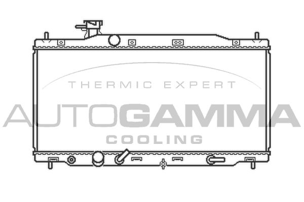 AUTOGAMMA Radiators, Motora dzesēšanas sistēma 105486