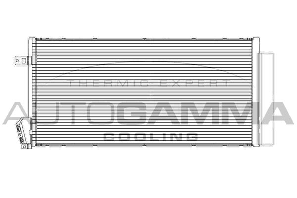 AUTOGAMMA Kondensators, Gaisa kond. sistēma 105601