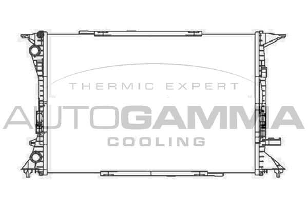 AUTOGAMMA Radiators, Motora dzesēšanas sistēma 105612