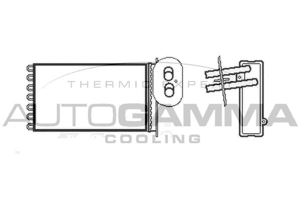 AUTOGAMMA Siltummainis, Salona apsilde 105655