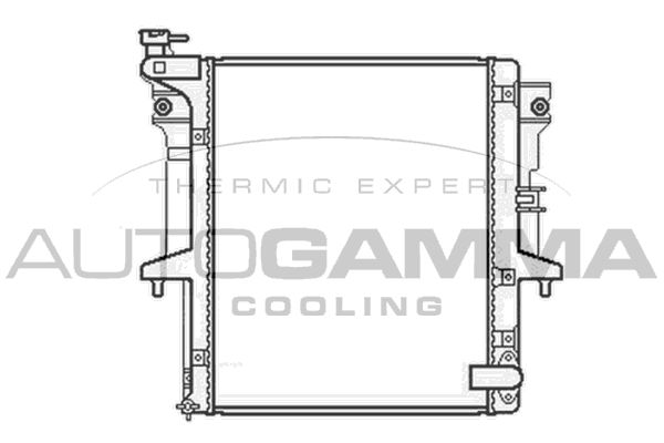 AUTOGAMMA Radiators, Motora dzesēšanas sistēma 105661