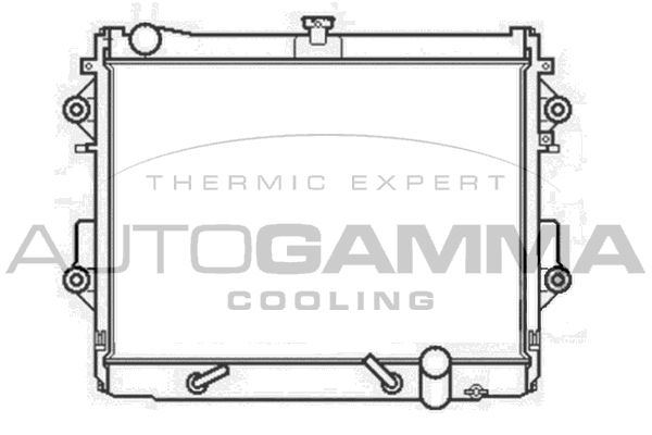 AUTOGAMMA Radiators, Motora dzesēšanas sistēma 105699