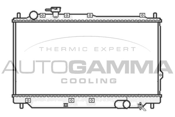 AUTOGAMMA Radiators, Motora dzesēšanas sistēma 105800