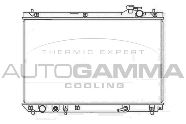 AUTOGAMMA Radiators, Motora dzesēšanas sistēma 105809