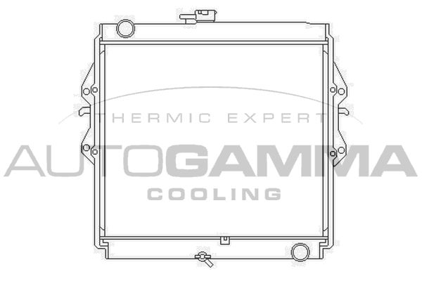 AUTOGAMMA Radiators, Motora dzesēšanas sistēma 105906