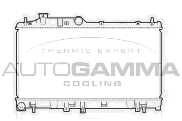 AUTOGAMMA Radiators, Motora dzesēšanas sistēma 105931