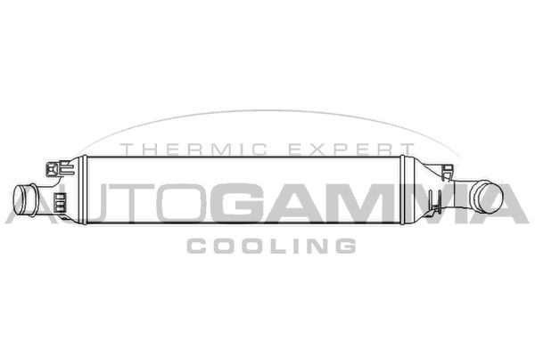 AUTOGAMMA Интеркулер 105943