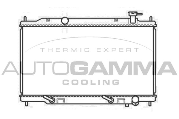 AUTOGAMMA Radiators, Motora dzesēšanas sistēma 107017