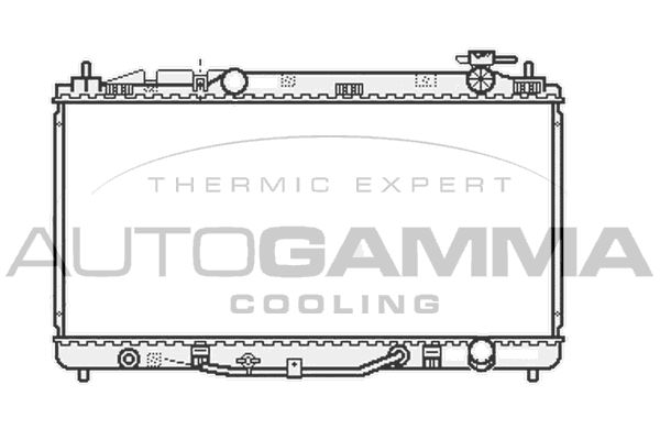 AUTOGAMMA Radiators, Motora dzesēšanas sistēma 107061