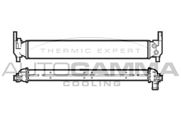 AUTOGAMMA Radiators, Motora dzesēšanas sistēma 107200