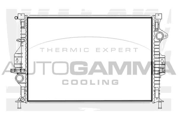 AUTOGAMMA Radiators, Motora dzesēšanas sistēma 107215