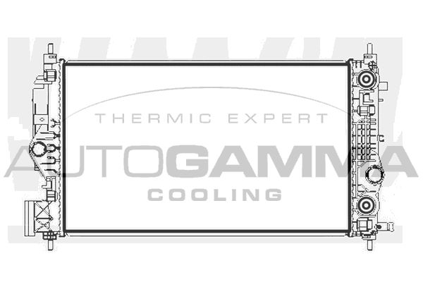 AUTOGAMMA Radiators, Motora dzesēšanas sistēma 107235