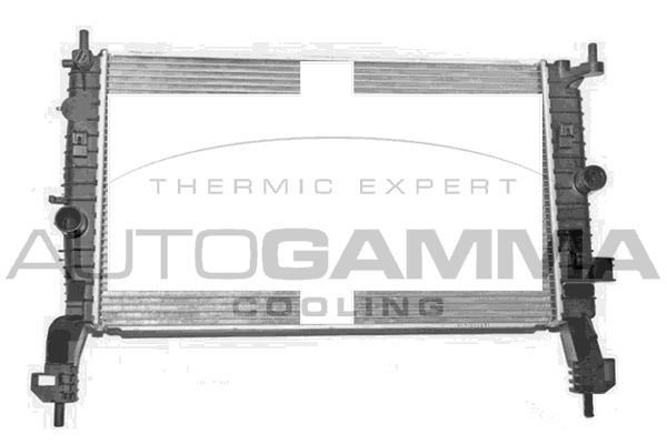 AUTOGAMMA Радиатор, охлаждение двигателя 107236