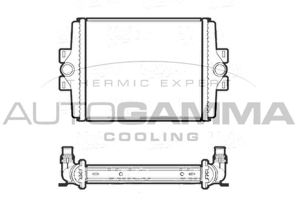 AUTOGAMMA Radiators, Motora dzesēšanas sistēma 107406