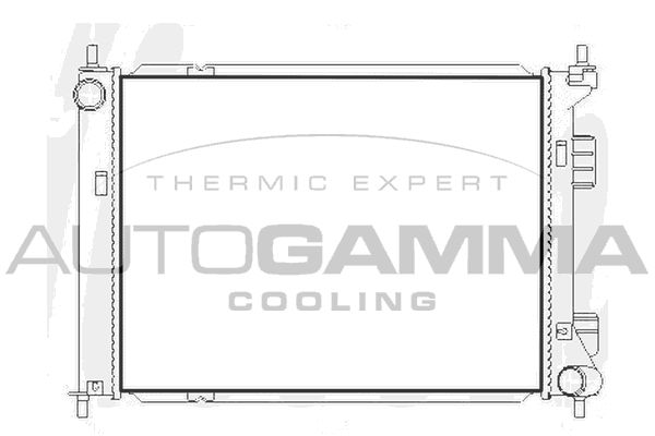 AUTOGAMMA Radiators, Motora dzesēšanas sistēma 107488