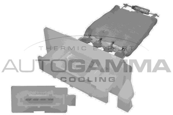 AUTOGAMMA Сопротивление, вентилятор салона GA15236