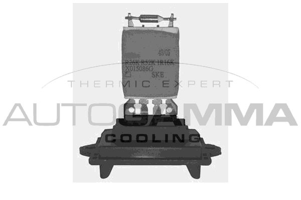 AUTOGAMMA Rezistors, Salona ventilators GA15274