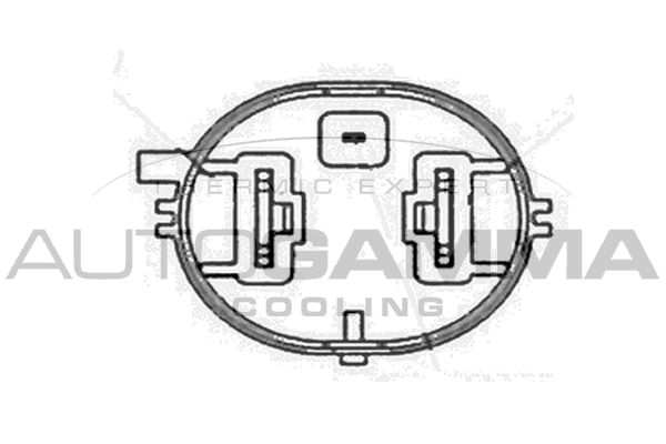 AUTOGAMMA Вентилятор, охлаждение двигателя GA200902