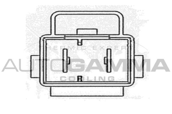 AUTOGAMMA Вентилятор, охлаждение двигателя GA201008