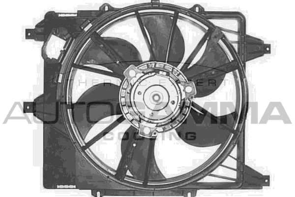 AUTOGAMMA Ventilators, Motora dzesēšanas sistēma GA201737