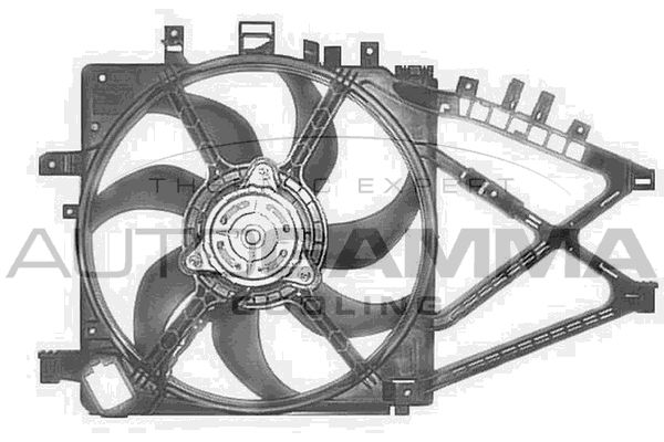AUTOGAMMA Вентилятор, охлаждение двигателя GA201853