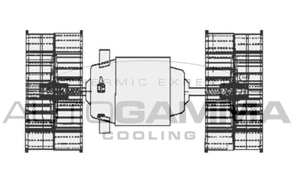 AUTOGAMMA Вентилятор салона GA41001