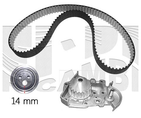 AUTOTEAM Zobsiksnas komplekts KATW1663B