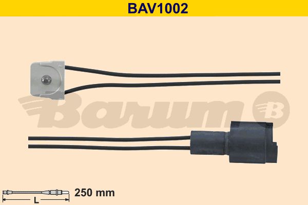 BARUM Indikators, Bremžu uzliku nodilums BAV1002