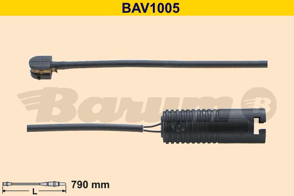 BARUM Indikators, Bremžu uzliku nodilums BAV1005