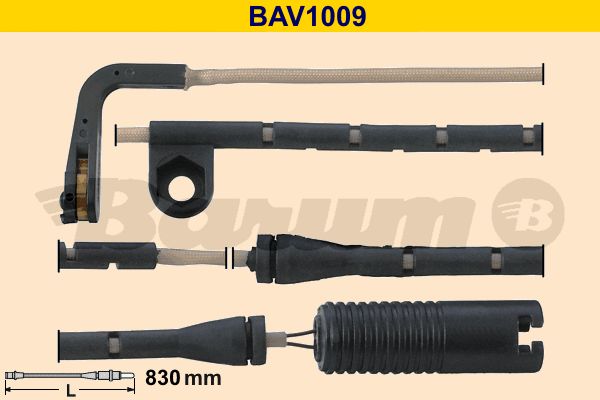 BARUM Indikators, Bremžu uzliku nodilums BAV1009