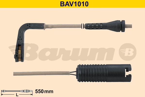 BARUM Indikators, Bremžu uzliku nodilums BAV1010
