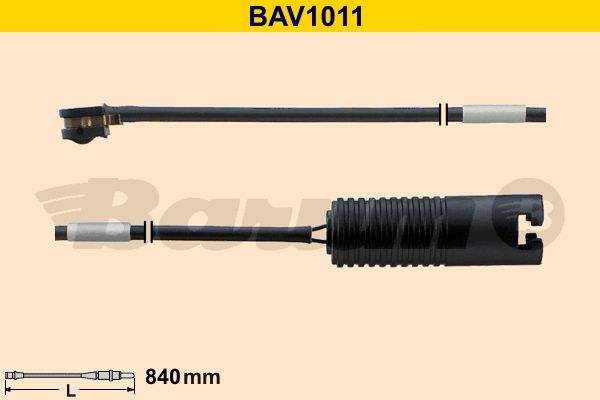 BARUM Indikators, Bremžu uzliku nodilums BAV1011
