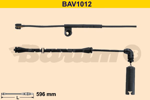 BARUM Indikators, Bremžu uzliku nodilums BAV1012