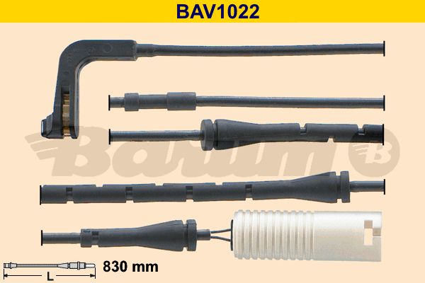 BARUM Indikators, Bremžu uzliku nodilums BAV1022