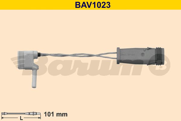 BARUM Indikators, Bremžu uzliku nodilums BAV1023