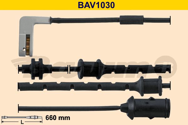 BARUM Indikators, Bremžu uzliku nodilums BAV1030