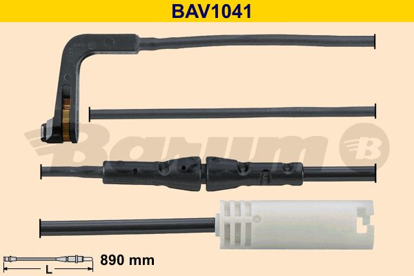 BARUM Indikators, Bremžu uzliku nodilums BAV1041