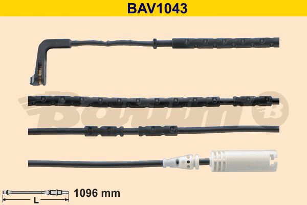 BARUM Indikators, Bremžu uzliku nodilums BAV1043