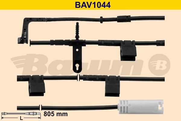 BARUM Indikators, Bremžu uzliku nodilums BAV1044