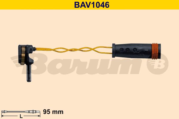 BARUM Сигнализатор, износ тормозных колодок BAV1046