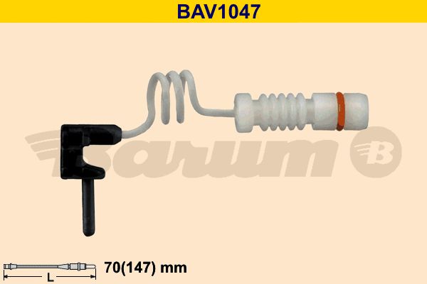 BARUM Indikators, Bremžu uzliku nodilums BAV1047