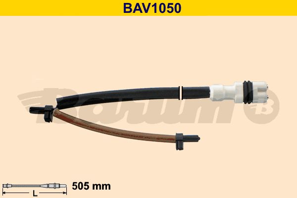 BARUM Indikators, Bremžu uzliku nodilums BAV1050