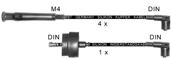 BBT Комплект проводов зажигания ZK1033