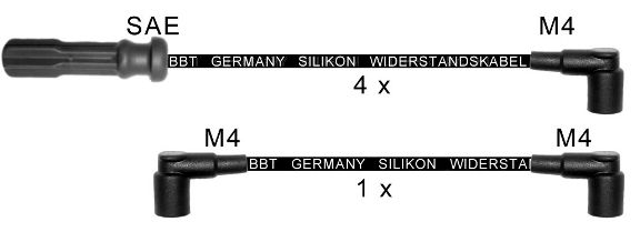BBT Комплект проводов зажигания ZK135