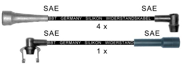 BBT Комплект проводов зажигания ZK1559