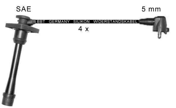 BBT Augstsprieguma vadu komplekts ZK1768