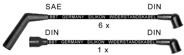 BBT Комплект проводов зажигания ZK1787