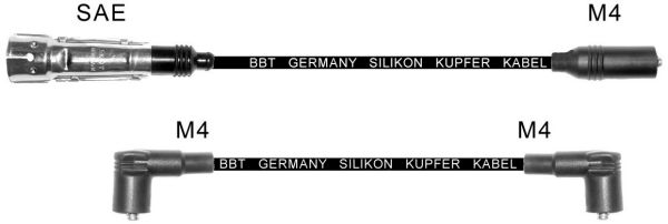 BBT Augstsprieguma vadu komplekts ZK342