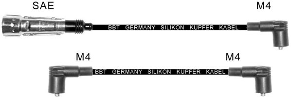 BBT Augstsprieguma vadu komplekts ZK355