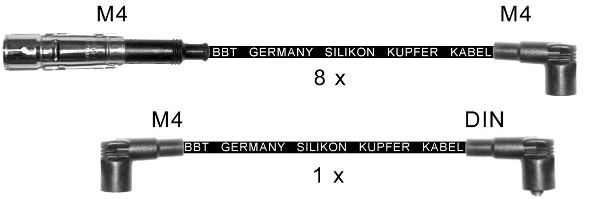 BBT Augstsprieguma vadu komplekts ZK416